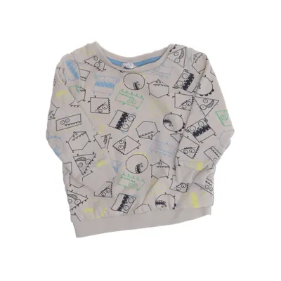 Collegetröja (Grå, Svart, Gul) från So Cute Bomull