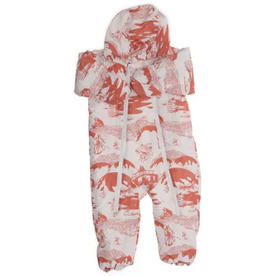 Overall (White, Brown) from Moomin Cotton, Polyester