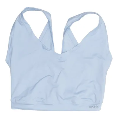 Bralette (Blauw) van Skiny Elastaan, Polyamide