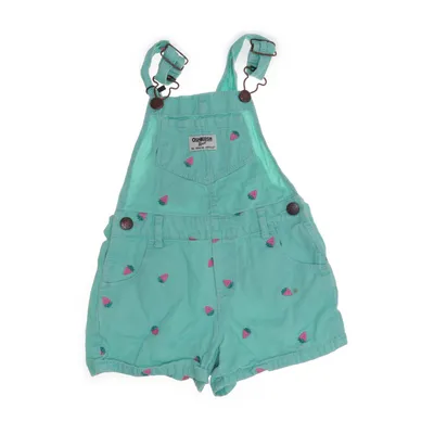 Hängselshorts (Grön, Röd) från OshKosh B'gosh Bomull