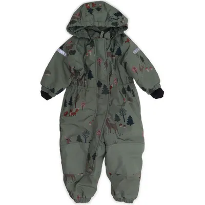 Overall (Green, Multicolored) from Lindex Baby Polyester