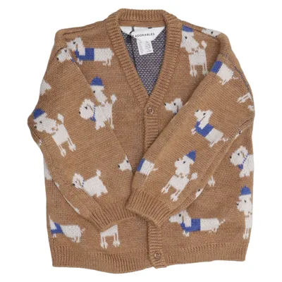 Cardigan (Beige, Multicolored) from H&M Adorables Wool