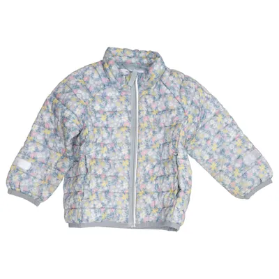 Winterjacke (Blau, Mehrfarbig) von Polarn O. Pyret Recyceltes Polyester