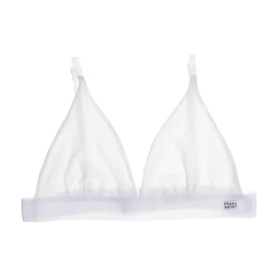 Bralette (Vit) från Frank Dandy Bomull, Elastan