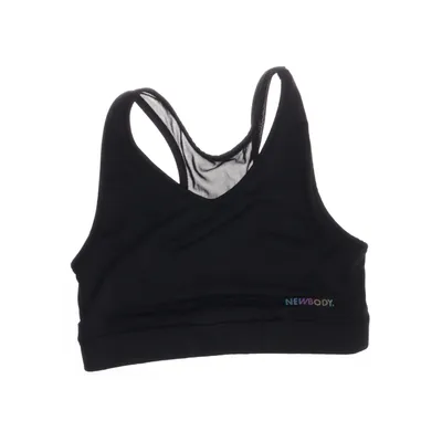 Sports bra (Black) from Newbody Elastane, Recycled polyester