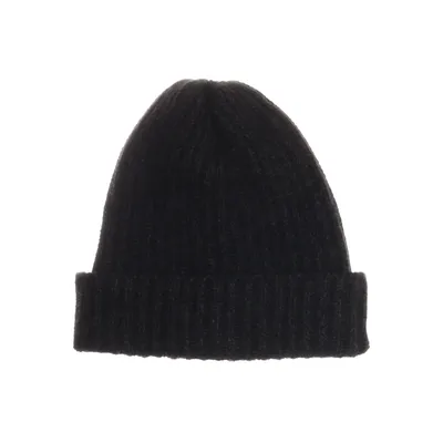 Beanie (Zwart) van Uniqlo Acryl, Nylon, Wol