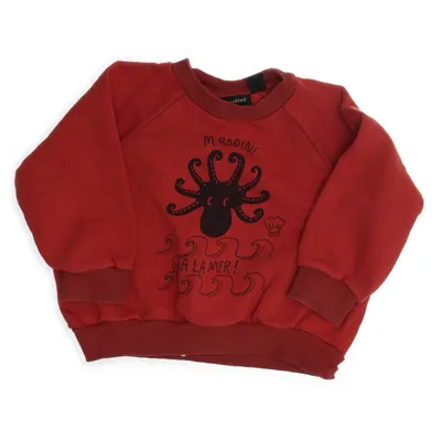 Sweatshirt (Rood) van Mini Rodini Organisch katoen