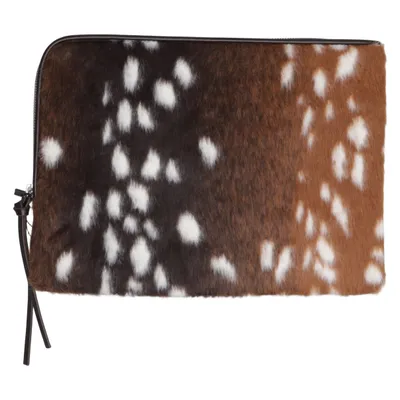 Laptopfodral (Brun, Svart, Vit) från Gina Tricot Polyester, Polyuretan