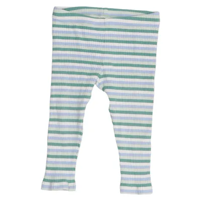 Leggings (Blue, Green, White) from Lindex Baby Cotton, Elastane