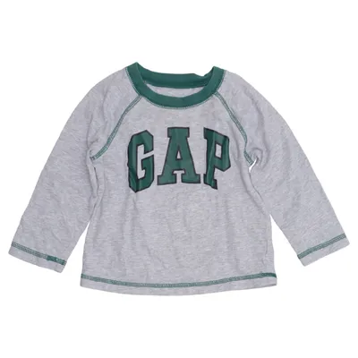 Lange mouwen shirt (Grijs, Groen) van BabyGap