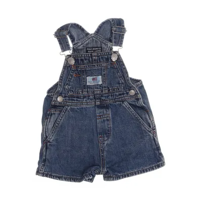 Dungaree shorts (Blue) from Polo Jeans Company Ralph Lauren Cotton