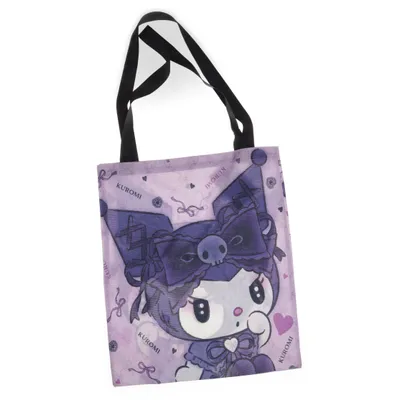 Tygpåse (Lila, Svart) från Kuromi