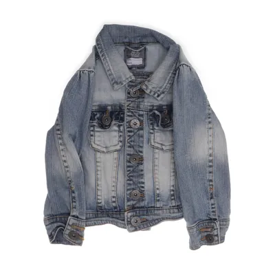 Jeansjacka (Blå) från Out Wear by Lindex Bomull, Elastan