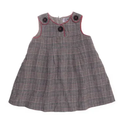 Jurk (Beige, Meerkleurig) van Zara Baby Katoen, Polyester