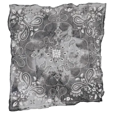 Mouchoir (Noir, Blanc, Gris) de Accessoires Coton
