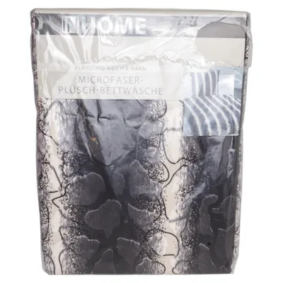 Parure de lit (Noir, Blanc) de In Home Polyester