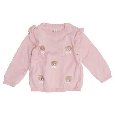 Strickpullover (Pink) von Dopo Dopo Baumwolle