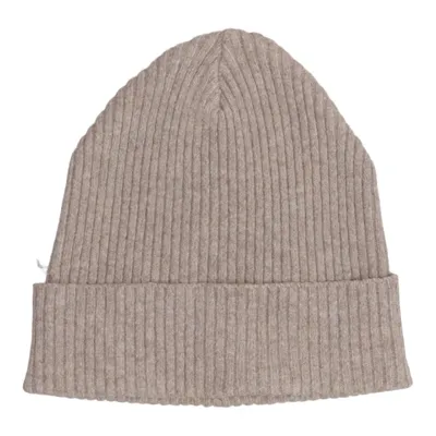 Beanie-Mütze (Braun) von Strömberg Acryl, Baumwolle, Elasthan, Polyamid, Polyester