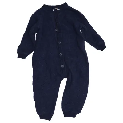 Barboteuse (Bleu) de Joha Laine de mouton