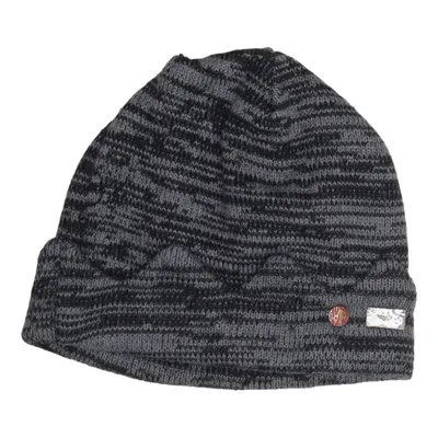 Beanie (Black, Gray) from Riverdale Acrylic