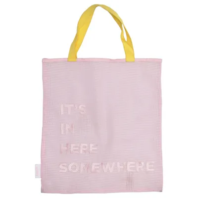 Canvas tas (Roze, Geel) van Benefit