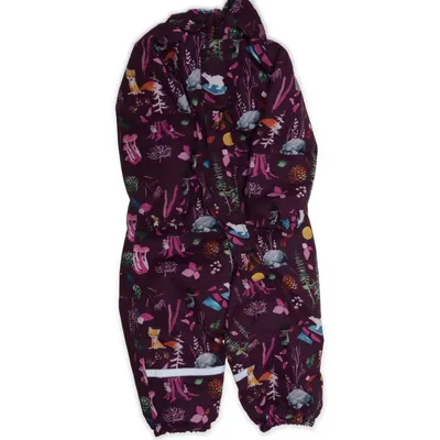 Overall (Lila, Meerkleurig) van Reima Polyester, Polyurethaan