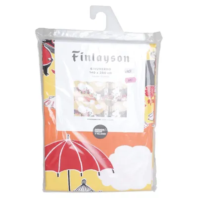 Rod pocket curtain (Ruusumuumi) from Finlayson Cotton