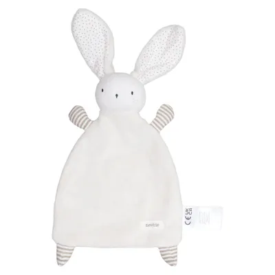 Knuffeldoekje (Beige, Wit) van Newbie by KappAhl Katoen, Polyester
