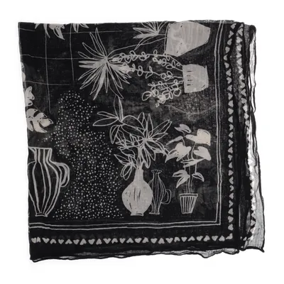 Scarf (Svart, Vit) från Galeries Lafayette