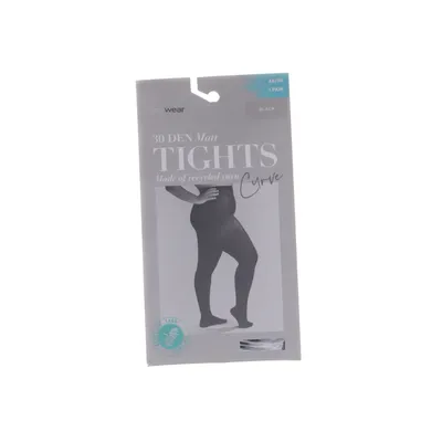 Nylon tights (Black) from MyWear Elastane, Polyamide