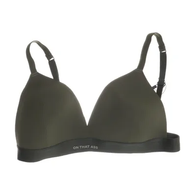 Soutien-gorge (Vert) de On That Ass Élasthane, Polyamide