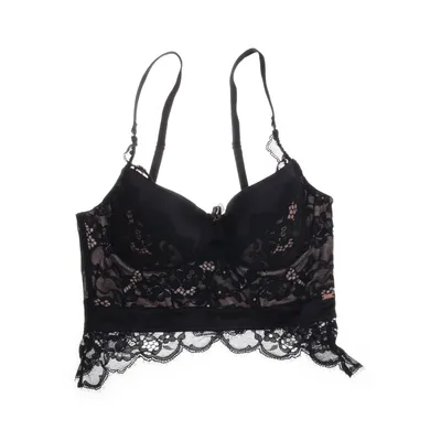Bustier (Noir) de Noir Élasthane, Polyamide, Polyester