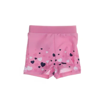 Badshorts (Rosa, Svart, Vit) från Disney Baby Elastan, Polyester