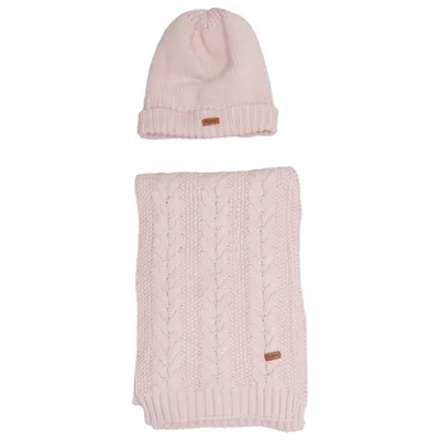 Accessoarset (Rosa) från Barbour Akryl, Bomull, Skinn, Polyester