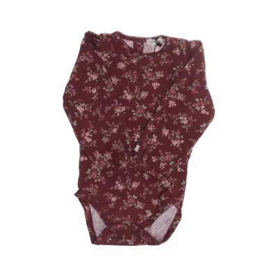 Body (Röd, Flerfärgad) från Newbie by KappAhl Ekologisk bomull, Elastan