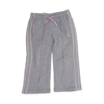 Mjukisbyxor (Grå, Vit) från Adidas Bomull, Polyester