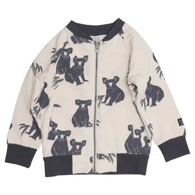 Bomberjacka (Beige, Svart) från Kaxs by KappAhl Bomull