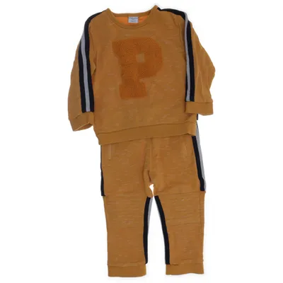 Loungewear (Orange, White) from Polarn O. Pyret Polyester, Cotton