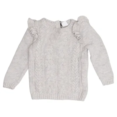Trui (Beige) van H&M Katoen, Polyamide, Wol