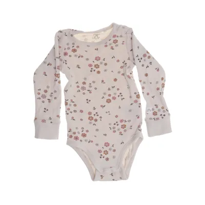 Romper (Beige, Meerkleurig) van Lindex Baby Katoen, Elastaan