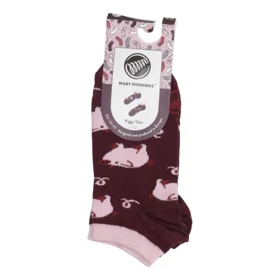 Socks (Red, Pink) from Many Mornings Cotton, Elastane, Polyamide