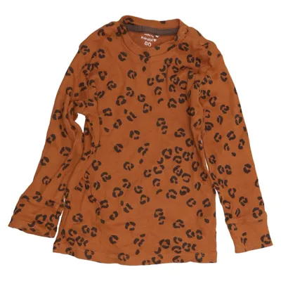 Långärmad t-shirt (Brun, Svart) från Prénatal Bomull