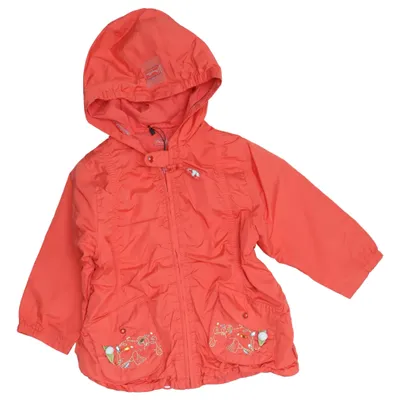 Rain jacket (Red) from Pampolina Cotton, Polyester