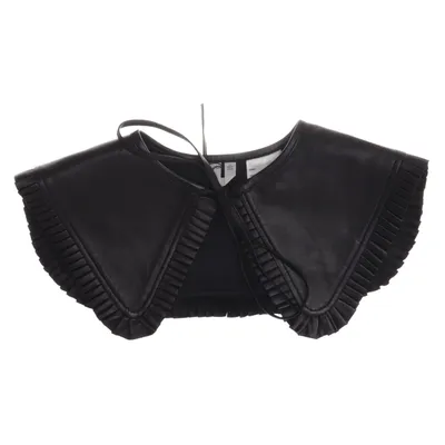 Shirt collar (Black) from Arket Leather, Viscose