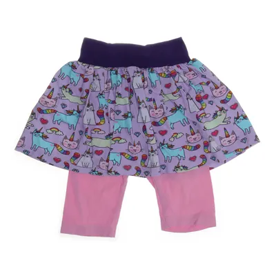 Skort (Lila, Rosa, Flerfärgad) från Babauba Bomull, Elastan