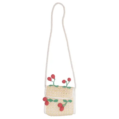 Skuldertaske (Beige, Flerfarvet) fra Zara