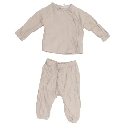 Ensemble (Beige) de ICA Élasthane, Coton biologique, Polyester