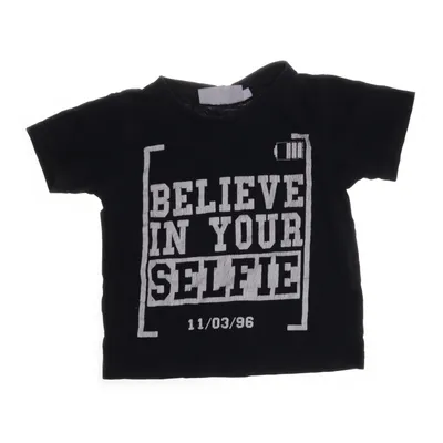 T-shirt (Black) from Red & Blue Wool