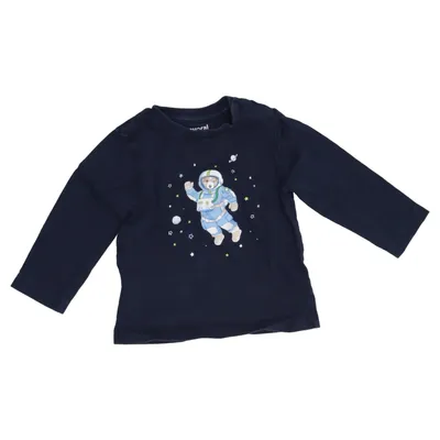 T-shirt à manches longues (Bleu) de Mayoral Coton