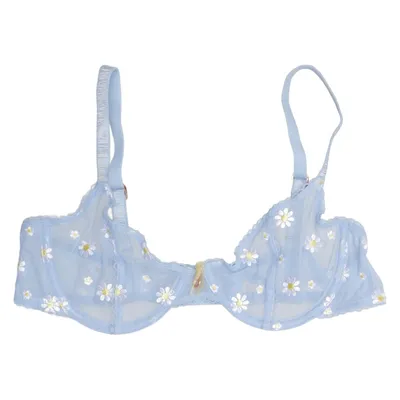Bh (Blauw, Wit) van Lounge Elastaan, Polyester